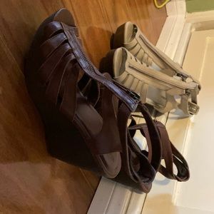 Wedges Target brand. Xhilaration 2 pairs 7.5